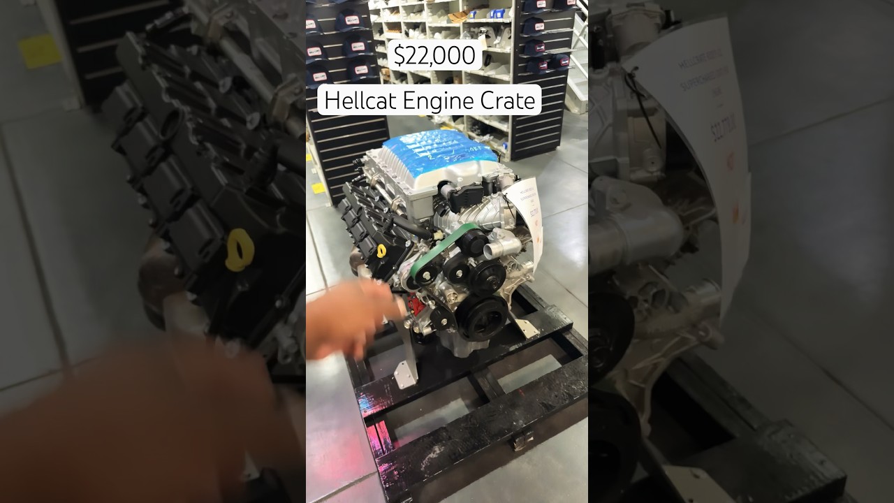 Ящик для двигателя Hellcat за 22 000 долларов