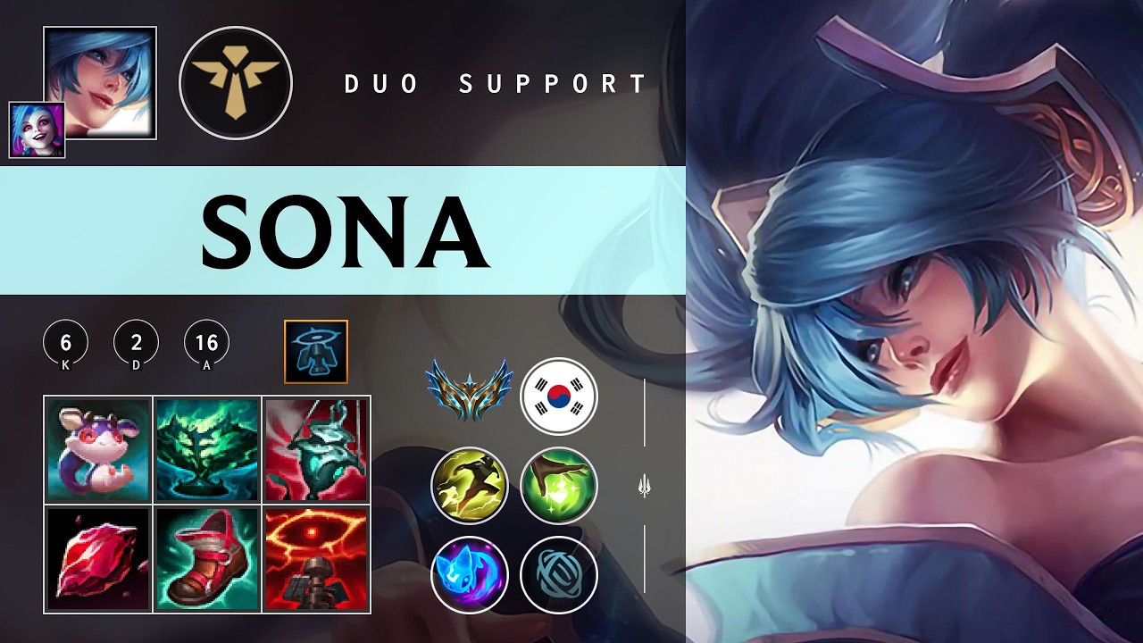 Sona Support vs Lulu - KR Challenger Patch 26.04