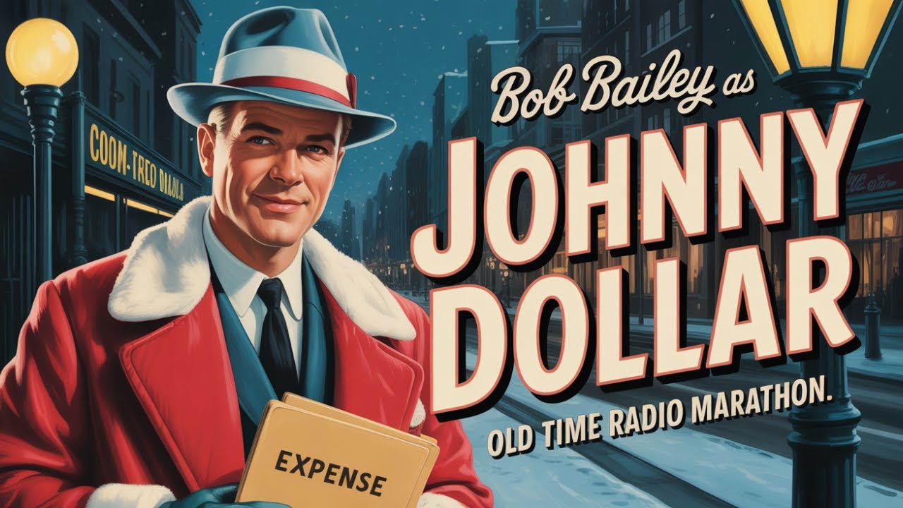 Johnny Dollar (Bob Bailey) – Christmas Eve Detective Files | Old Time Radio Marathon