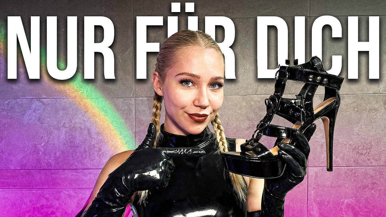 Latex ASMR – Ein Moment nur für dich (High Heels & sanftes Flüstern)