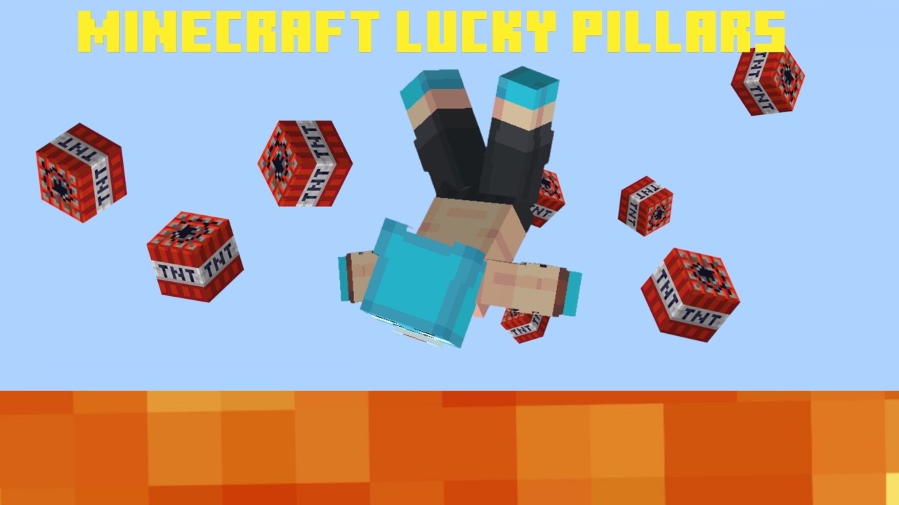Minecraft Lucky Pillars again