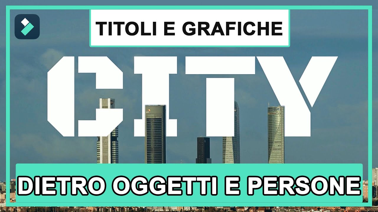 Inserire Titoli e Grafiche Dietro Persone e Oggetti | Wondershare Filmora Tutorial
