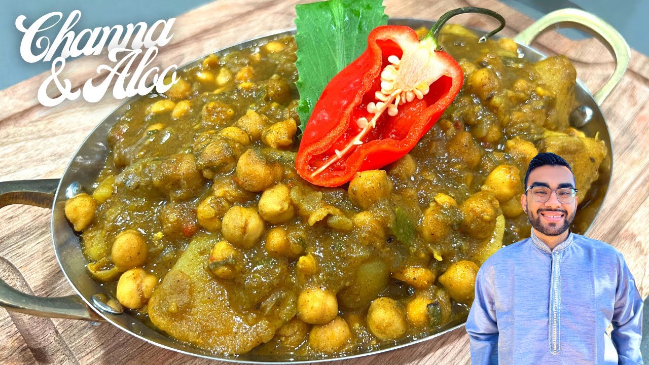 FYASIDE Channa & Aloo Curry || GUYANESE 7 CURRY - Episode 490 #navratrispecial