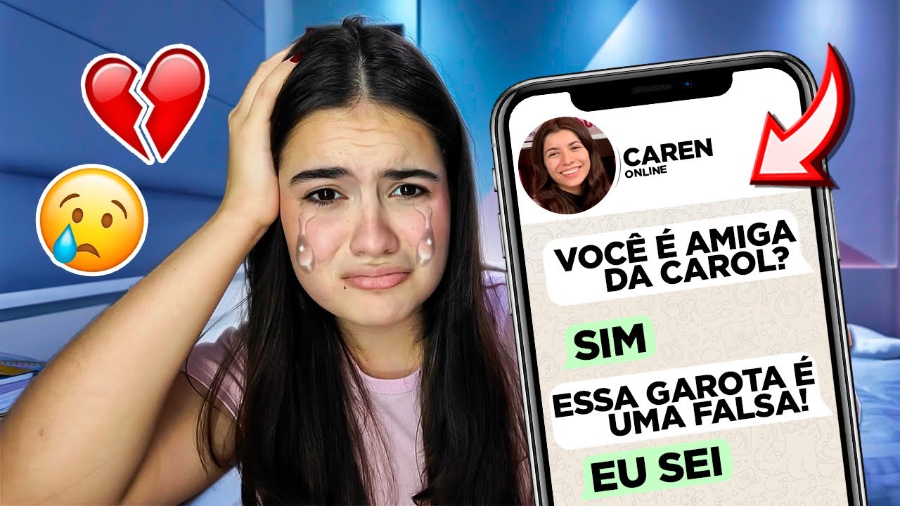 CRIEI UM PERFIL FALSO e TESTEI A FIDELIDADE DA MINHA MELHOR AMIGA!