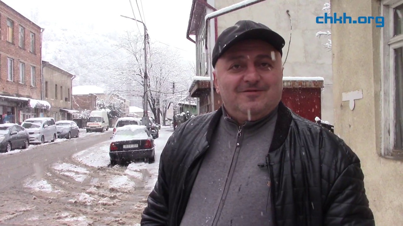 ხარაგაულში თოვს