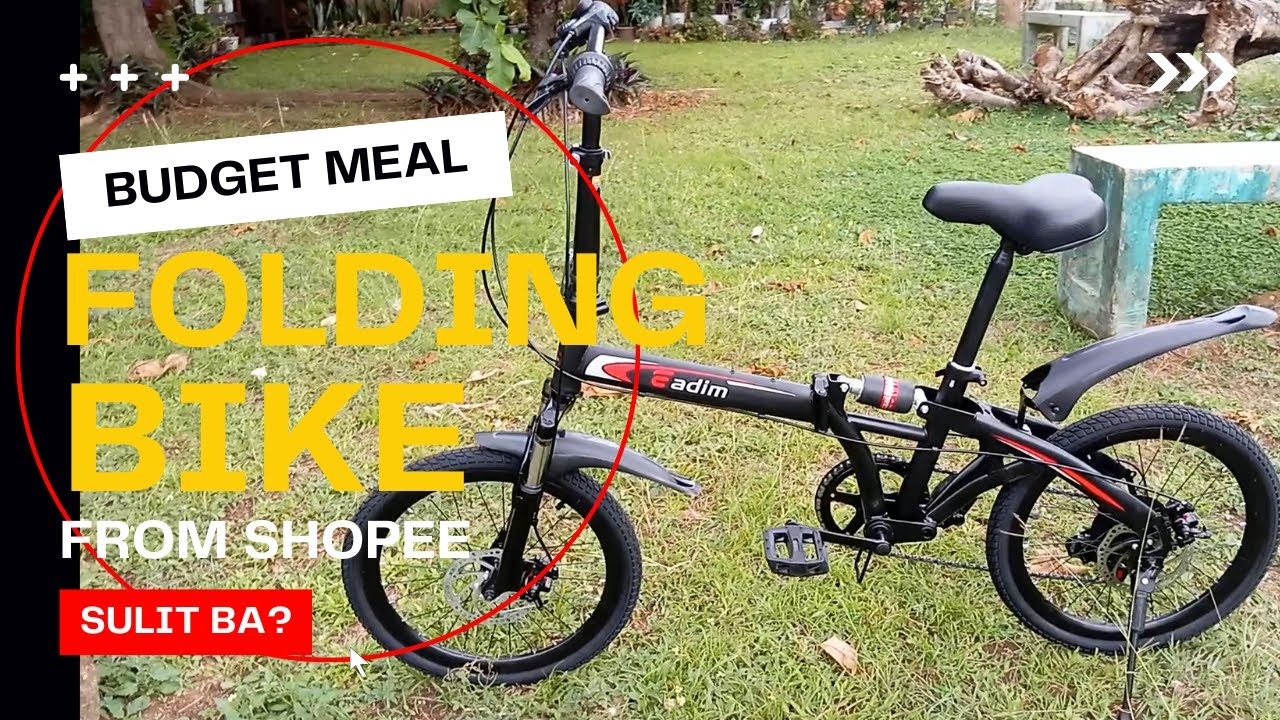Budget Folding Bike | 20inch Tires With Full Suspension | Below 5k! | Unboxing