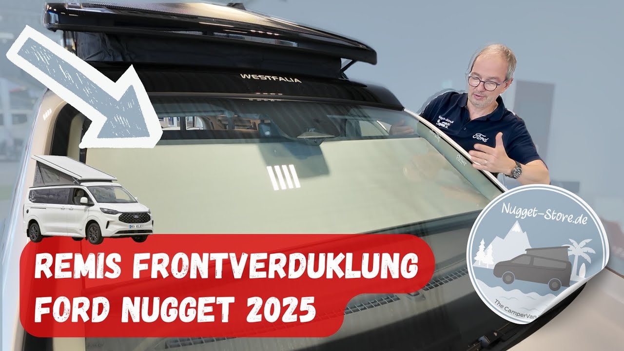 Neues Zubeh&ouml;r f&uuml;r den V710: Die beste Frontverdunklung f&uuml;r Ford Camper!