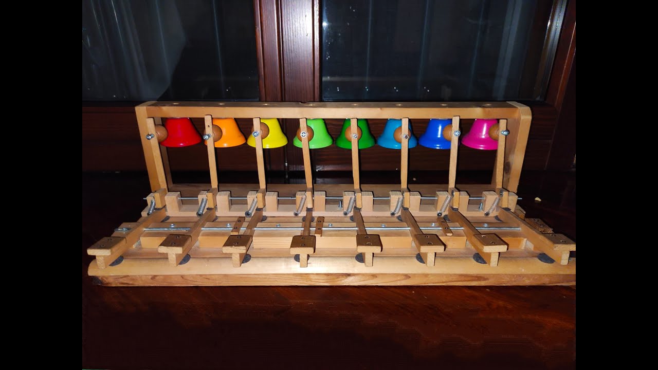 CARILLON PERSONALE DI 8 CAMPANELLE IN DO