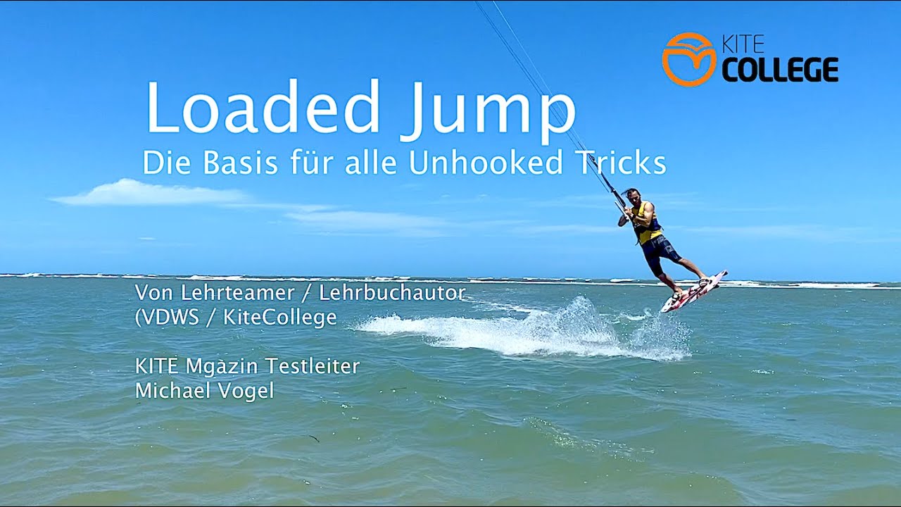 Kitecollege #Kite Tutorial #Loaded #Jump, den richtigen POP lernen