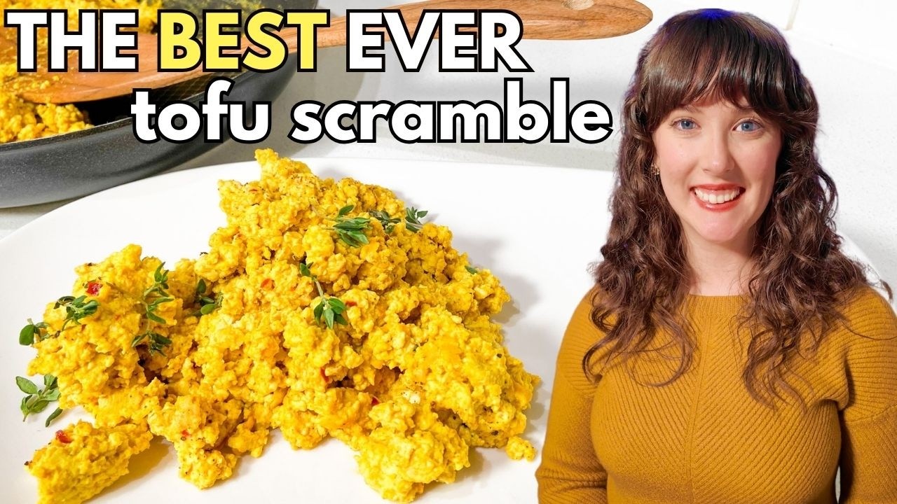 Как приготовить ЛУЧШУЮ яичницу с тофу 🍳 (8 лет экспериментов)