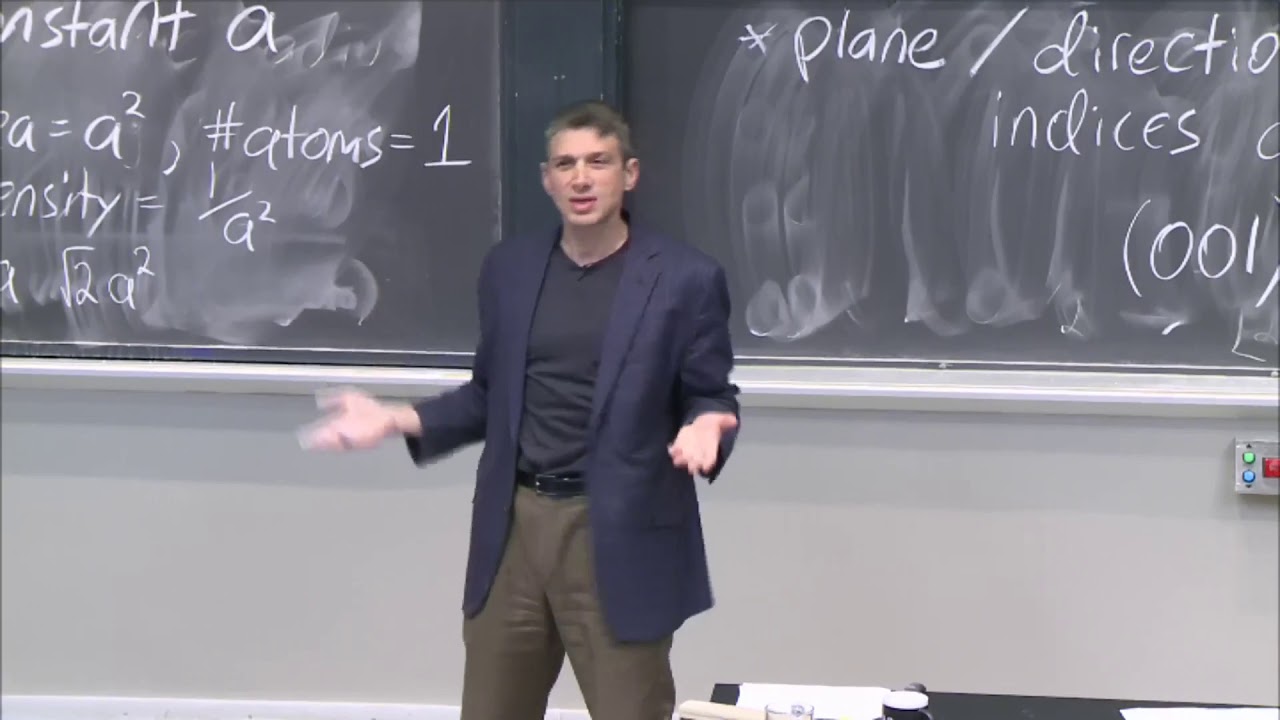 Crystals (Intro to Solid-State Chemistry)