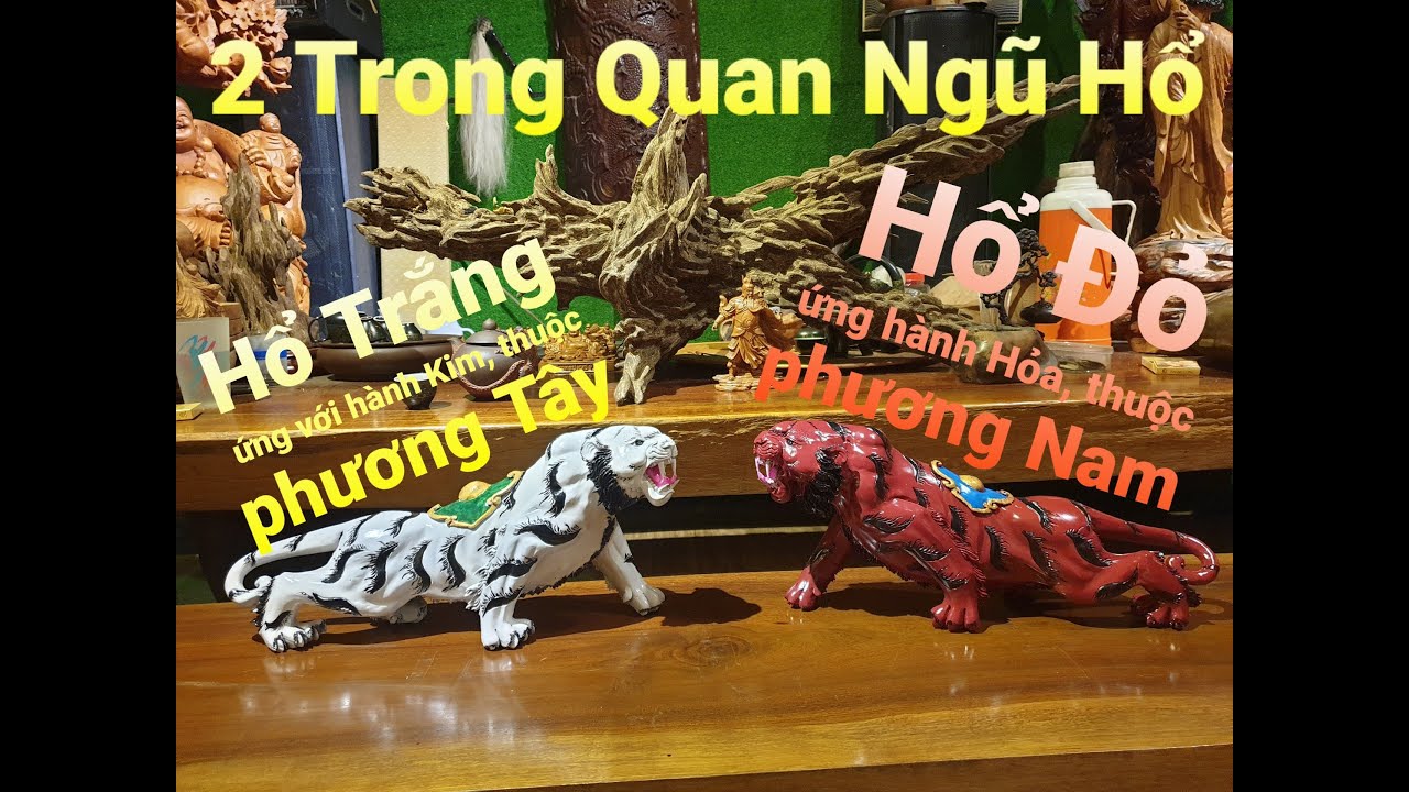 2 TRONG QUAN NGŨ HỔ PHONG THỦY #woodcarving #woodworkingart #Điêukhắcnghệthuật