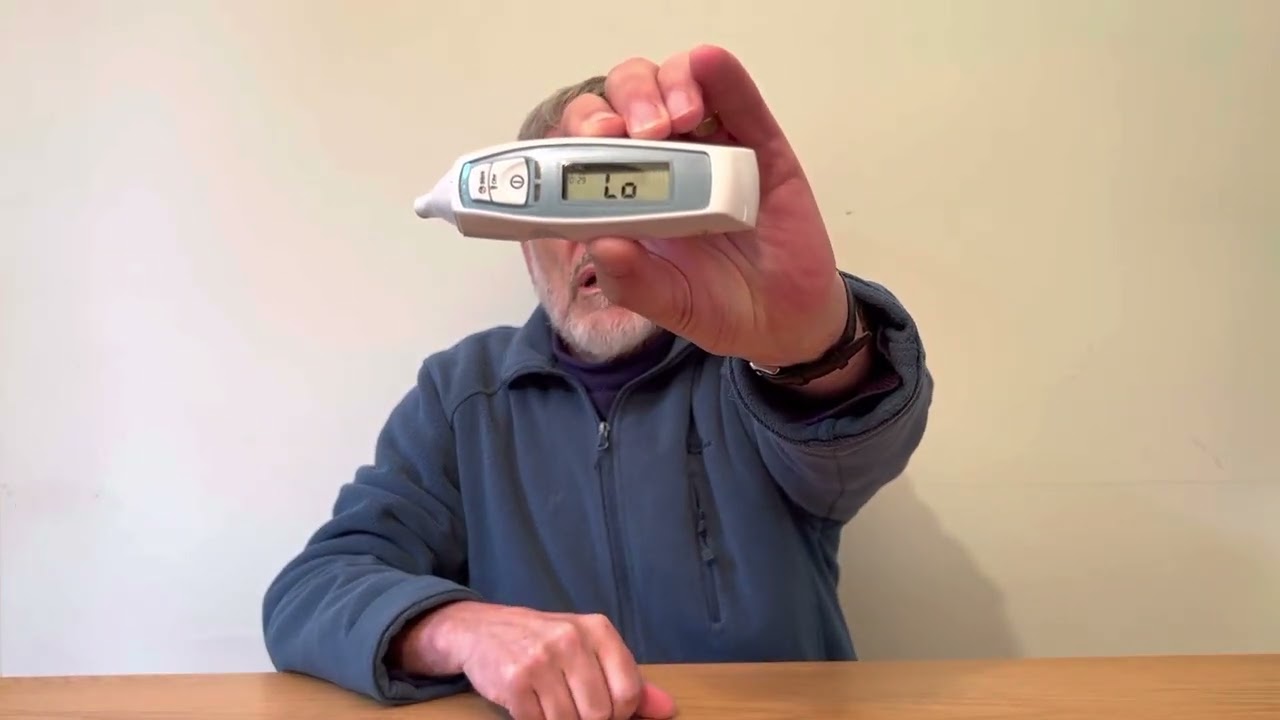 Easy measurement of peripheral temperature