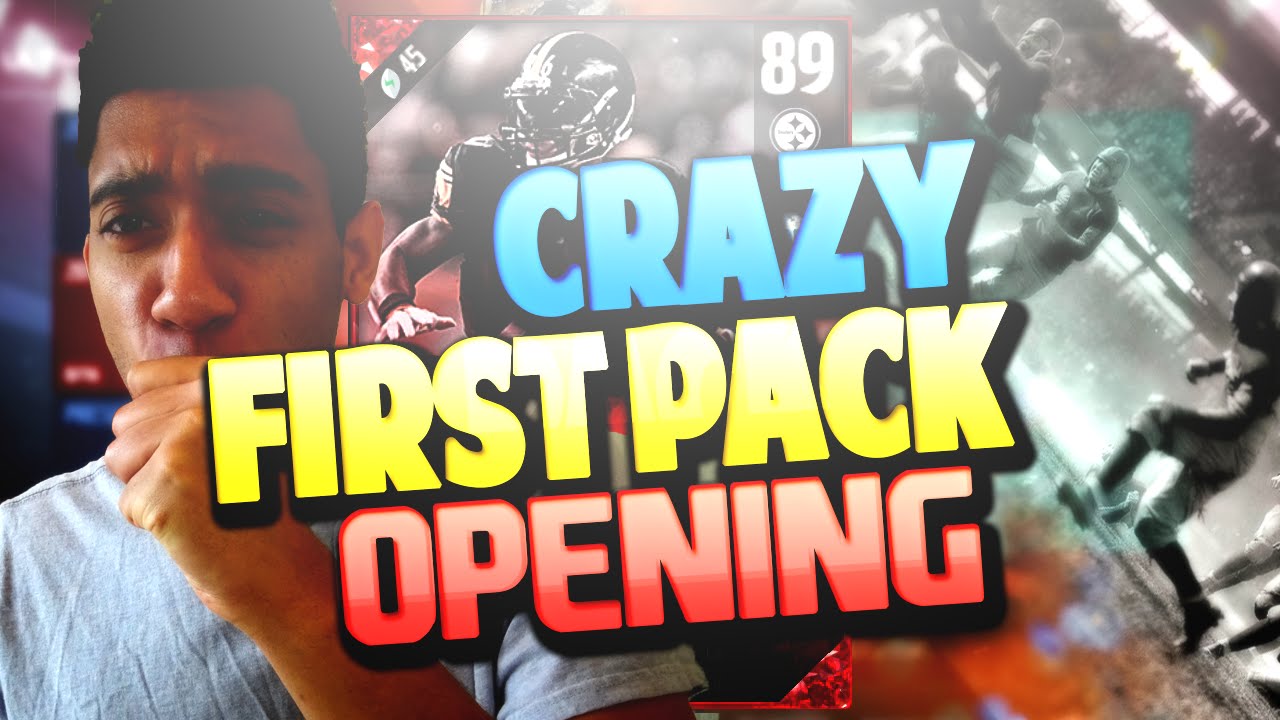 CRAZY FIRST MADDEN 17 PACK OPENING! FLASHBACK PULL