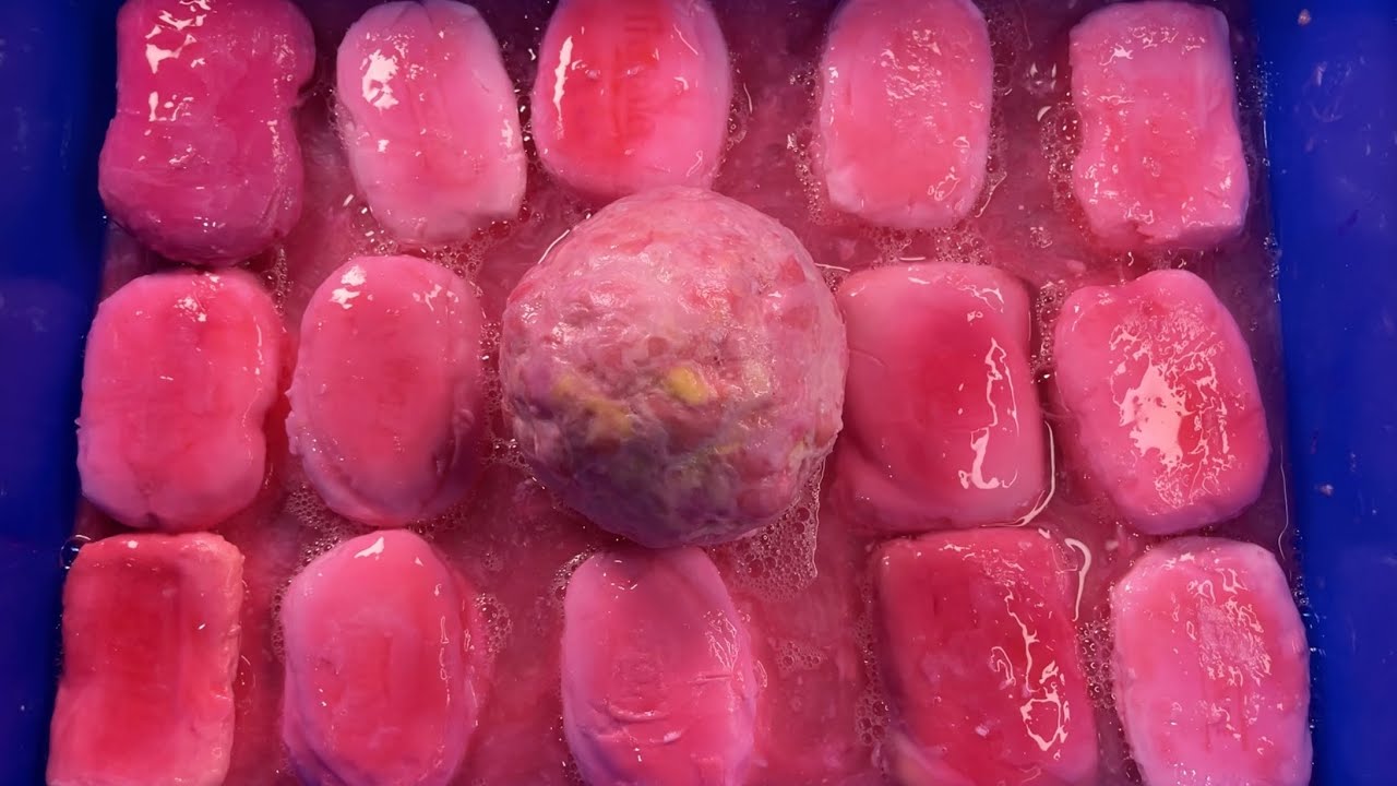 SOAKED SOAP | MUSHY SOAP | PINK SOAP SETS | THANKSGIVING VIDEO #3kcreators #3kcreator #3ksubscribers