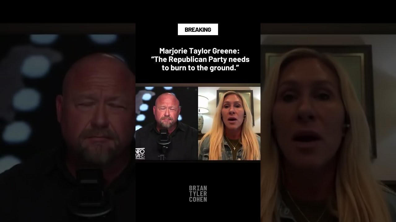 Marjorie Taylor Greene: &ldquo;The Republican Party needs to burn to the ground.&rdquo;