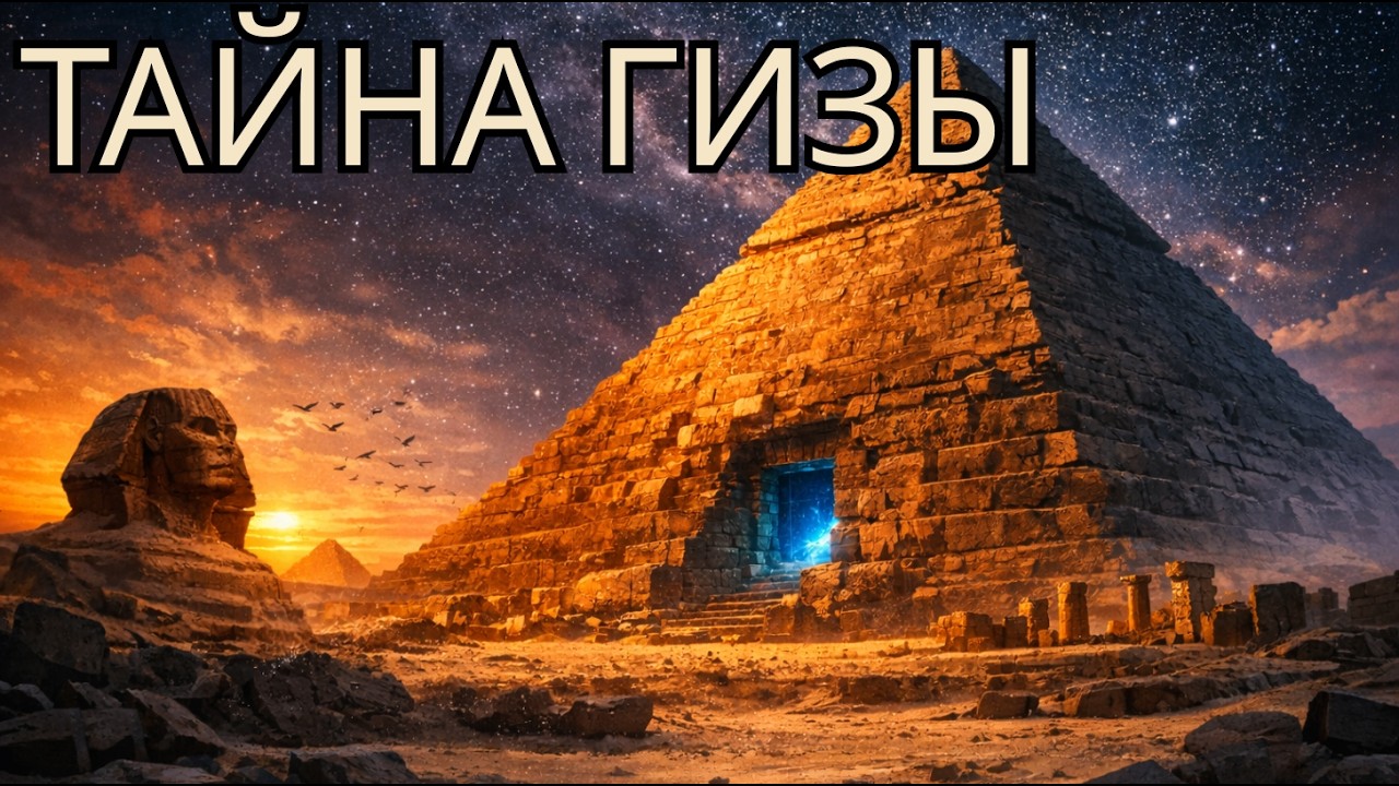 Великую пирамиду построили не египтяне? Тайна Гизы, наследники и забытая история Земли