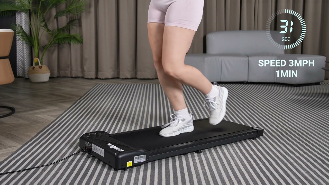 THERUN 10-Minute Walking Pad Treadmill for Home Warm-up Running - W1 MAX