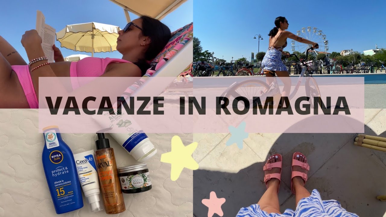SETTEMBRE COME GENNAIO UN NUOVO INIZIO  || VACANZA IN ROMAGNA || COSA HO USATO IN VACANZA - alessia