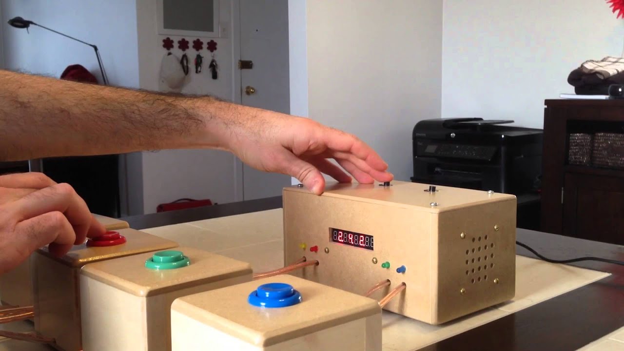 Quiz show game buzzer