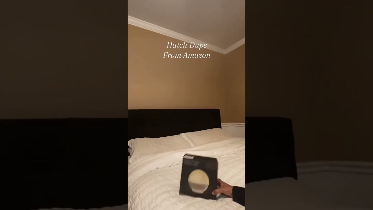 Hatch Sunrise Alarm Clock Dupe from Amazon