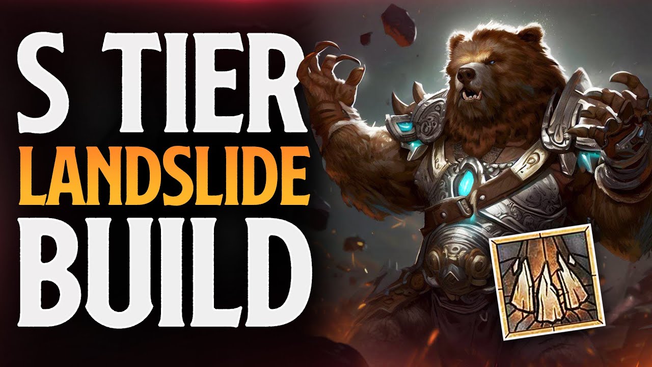 Руководство по прокачке друида S TIER LANDSLIDE! (Уровень 1-50) Лучший билд друида в 1 сезоне!