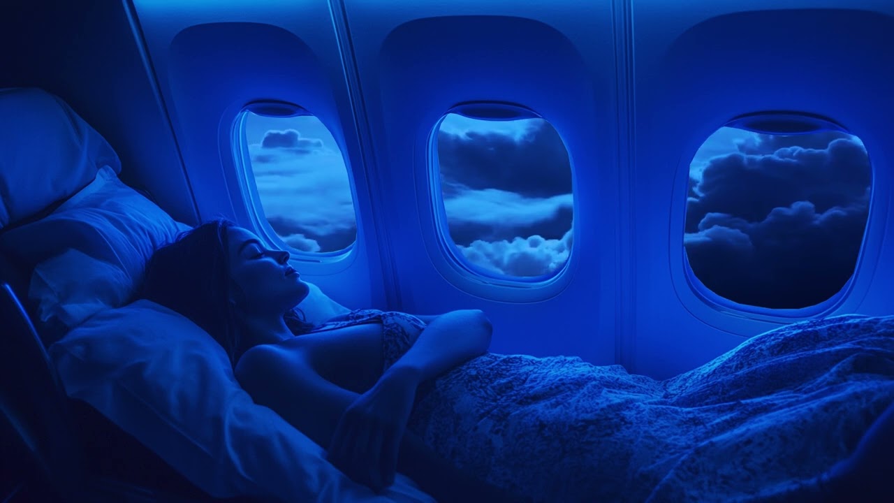 Airplane Cabine Sound | Fall asleep within 2 minutes | White Noise | Study, Sleep, Relax