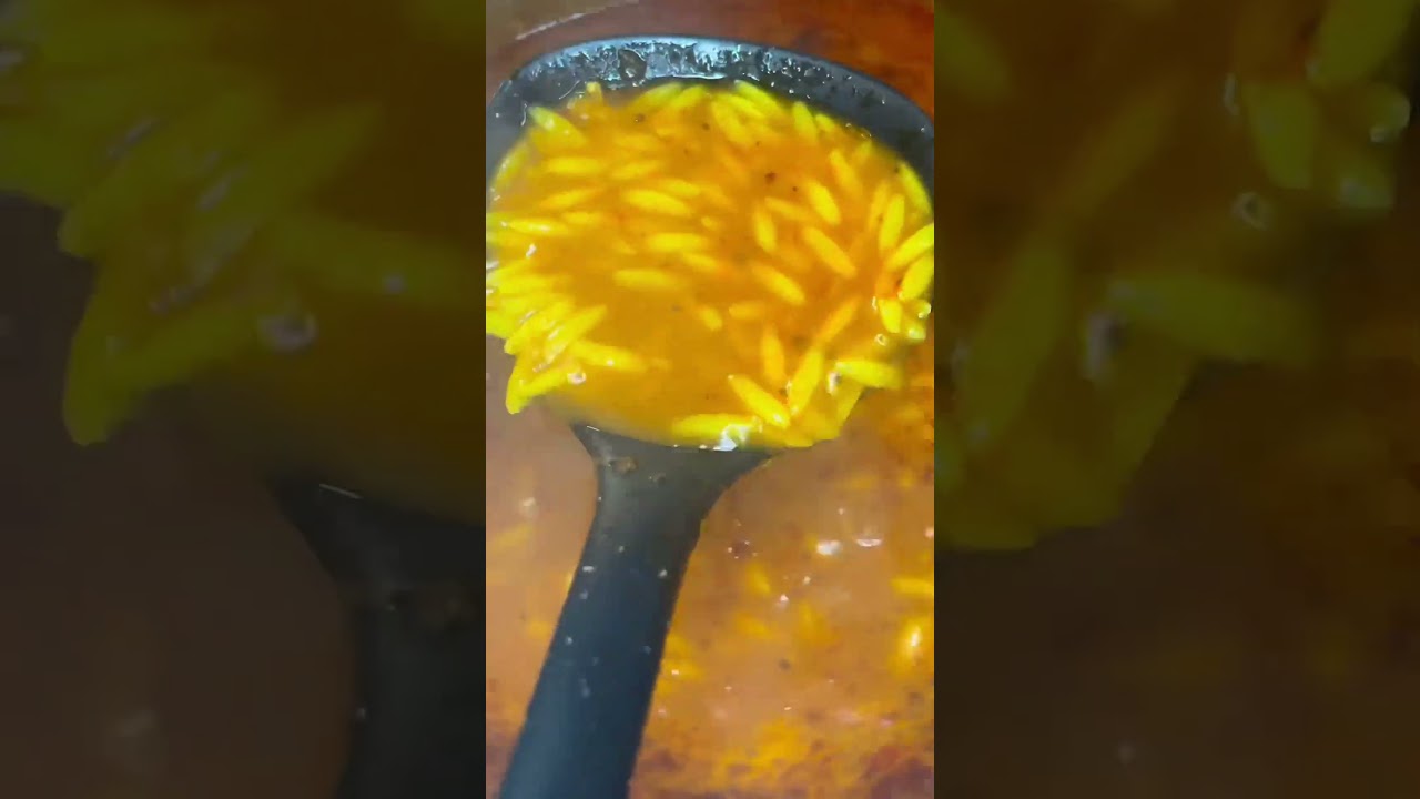 Easy and delicious soup in 5 minutes | Italian risoni soup