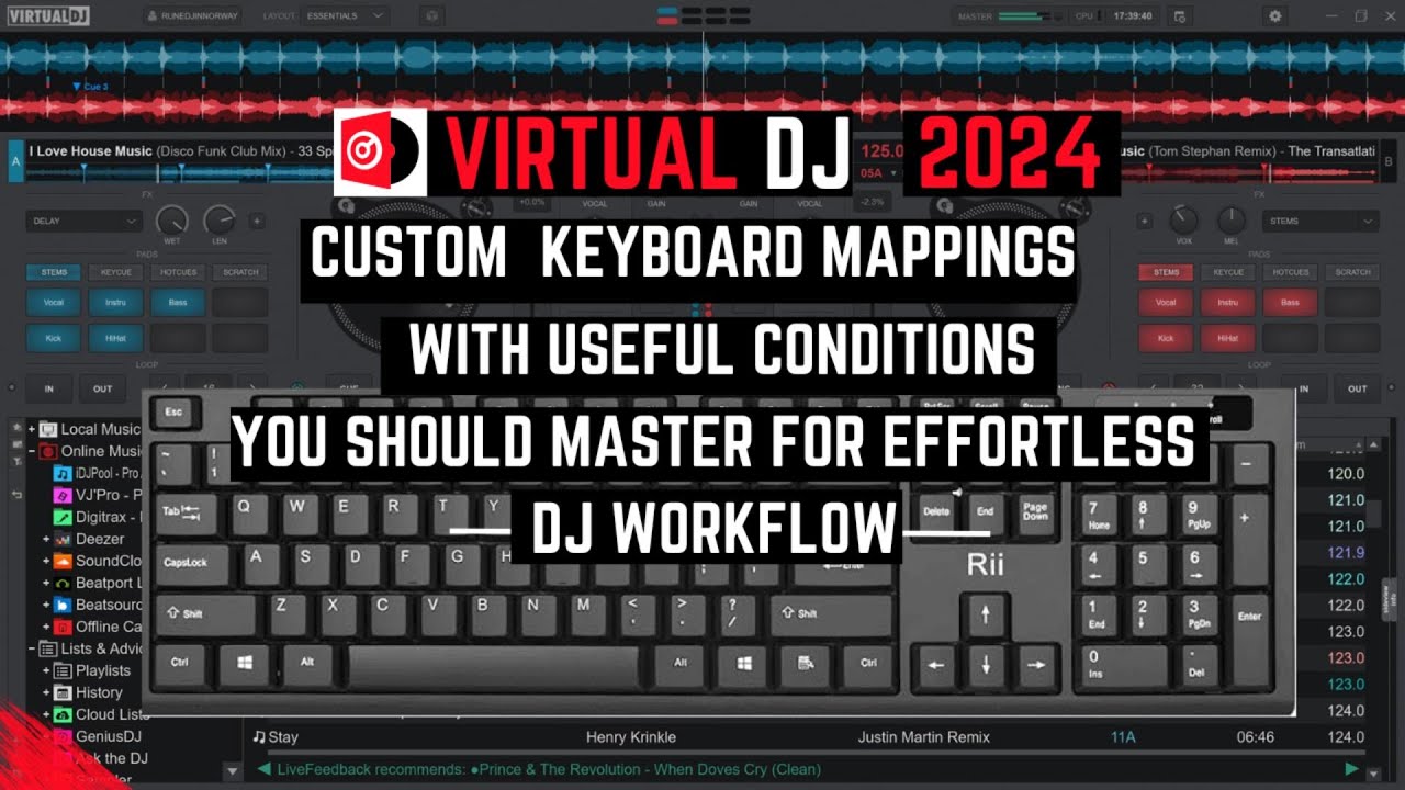 Полное руководство по настройке раскладки клавиатуры для Virtual DJ!