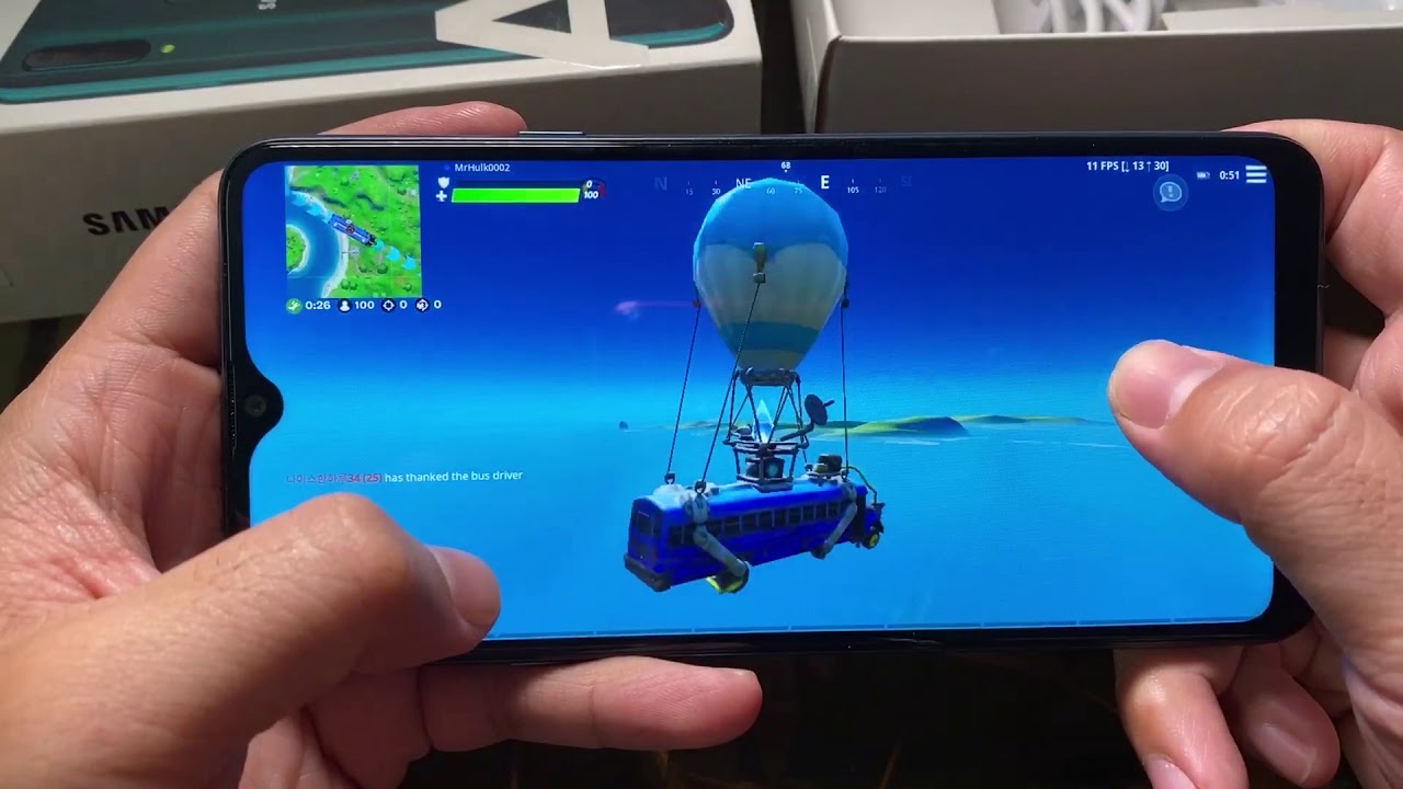 Test Game Fortnite On Samsung Galaxy A20S