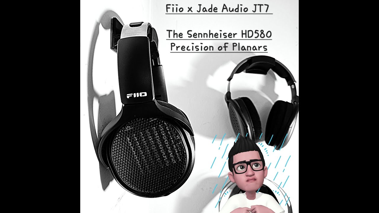 Fiio x Jade Audio JT7 — Sennheiser HD580: точность планарных наушников — честные аудиофильские вп...