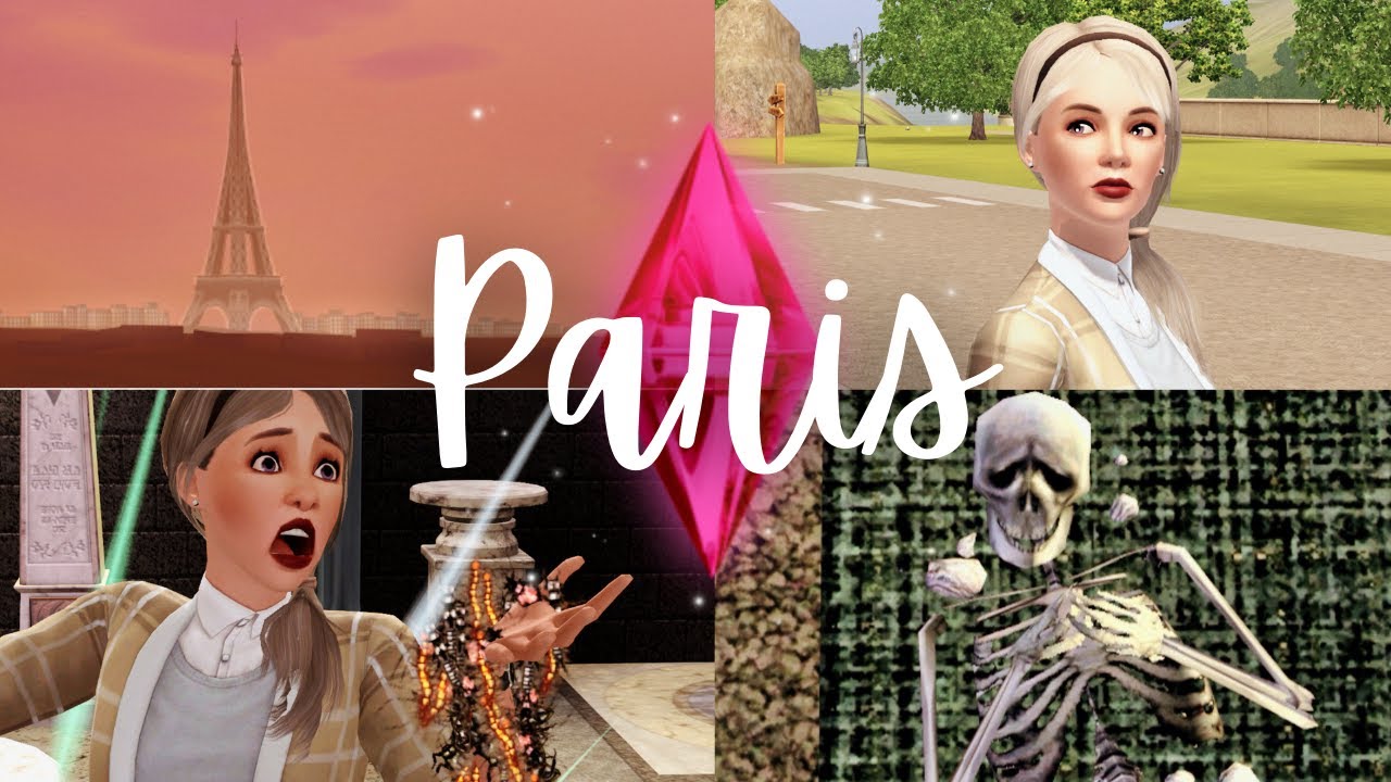 ФРАНЦИЯ!🥐 ПАРИЖ!🎡СИМС! - Путешествия в Sims 3
