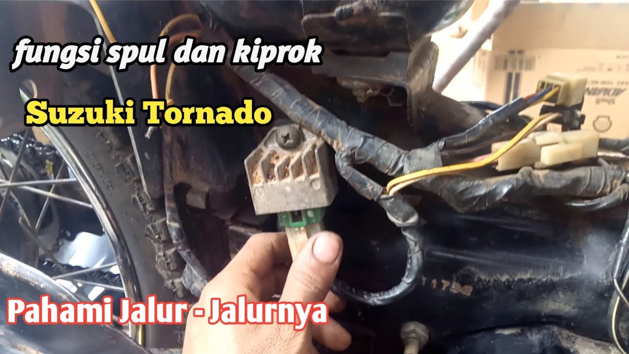 Cara Mempelajari Jalur Spul dan Kiprok Suzuki Tornado