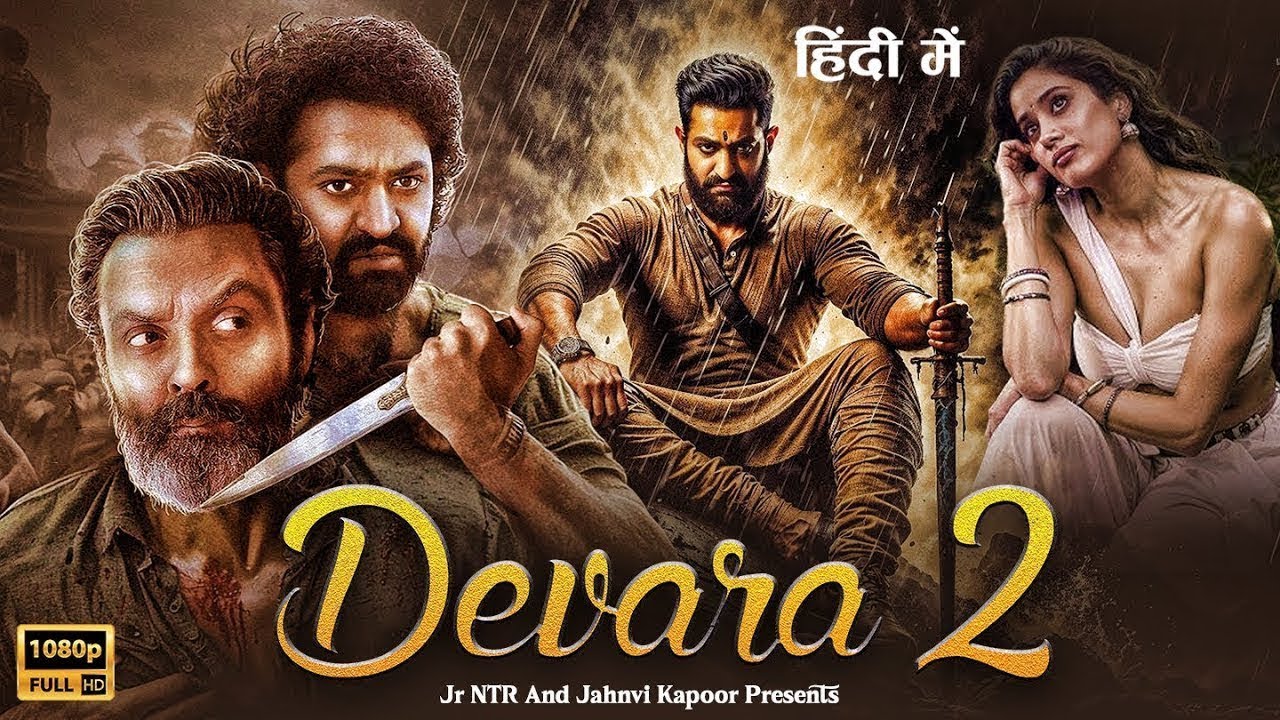 Devara 2   Full Hindi Movie   Jr  NTR, Jahnvi Kapur, Bobby Deol   New South Indian Action Movie 2025