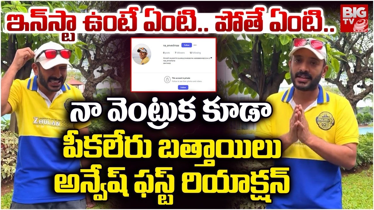 Youtuber Naa Anveshana Reacts on Instagram Account Blocked | నా వెంట్రుక కూడా పీకలేరు బత్తాయిలు