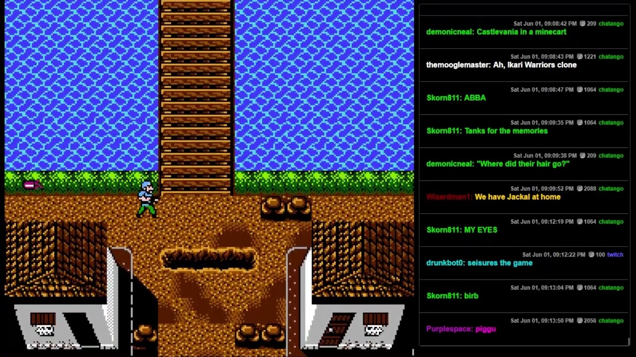 [SEIZURE WARNING] Guerilla War (NES) - It's Ikari Warriors