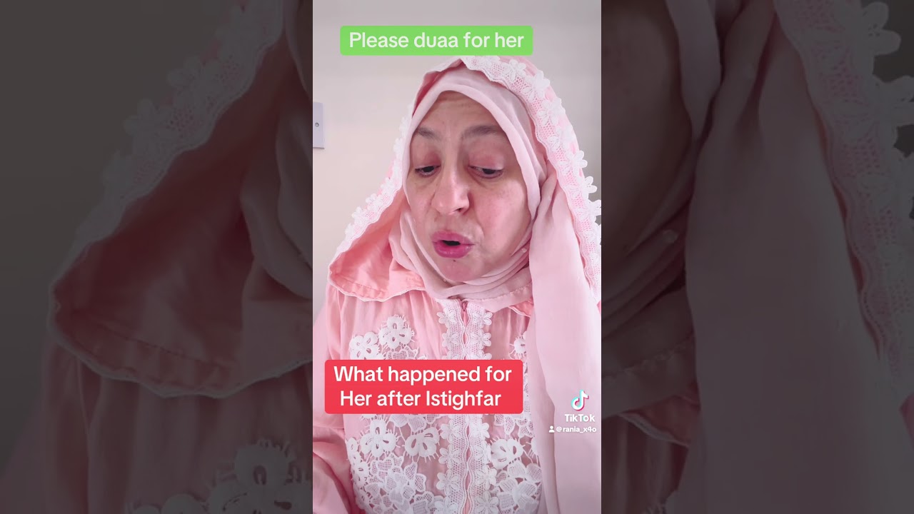 New story of #istighfar and how Allah can ease everything for you 