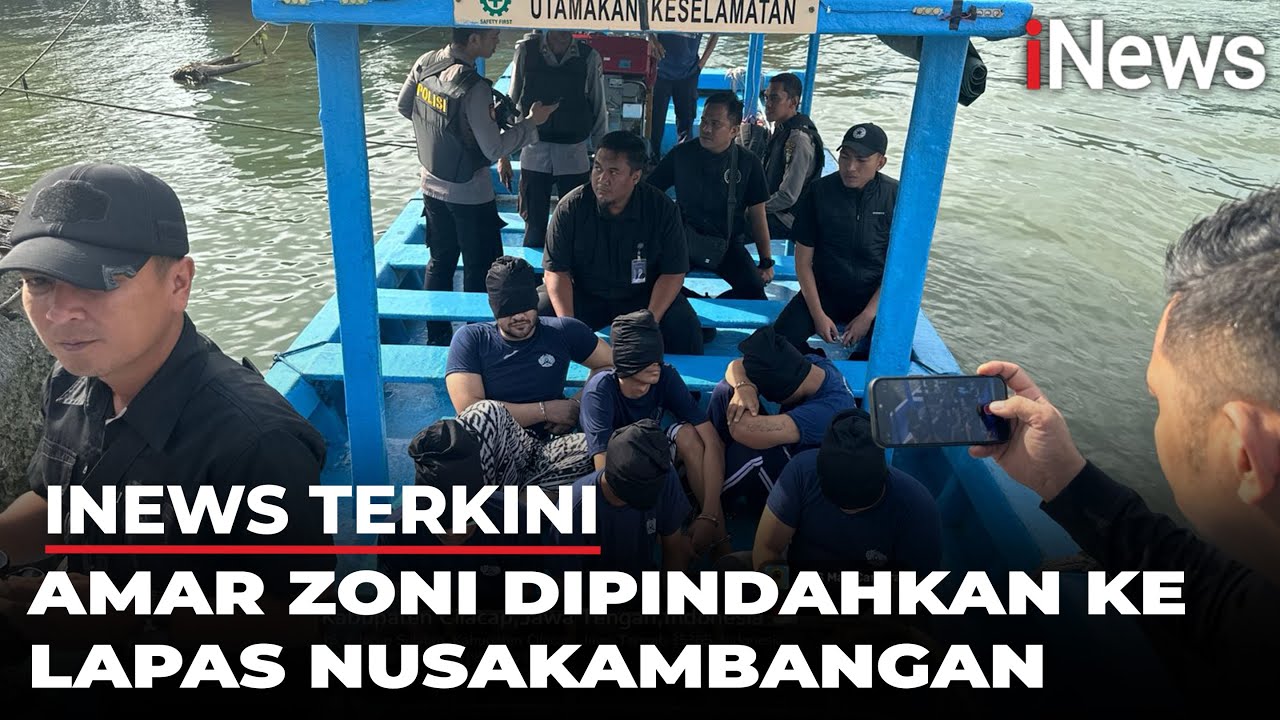 (FULL) Detik - Detik Ammar Zoni Dipindahkan Ke Lapas Nusakambangan | iNews Terkini (16/10)