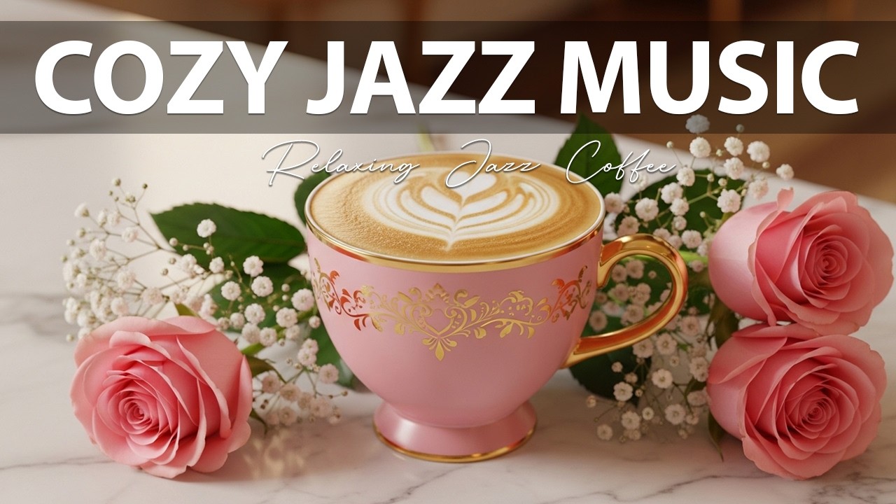 Cozy Jazz Music ☕ Relaxing Jazz Music - Elegant Bossa Nova Instrumental for Relaxation