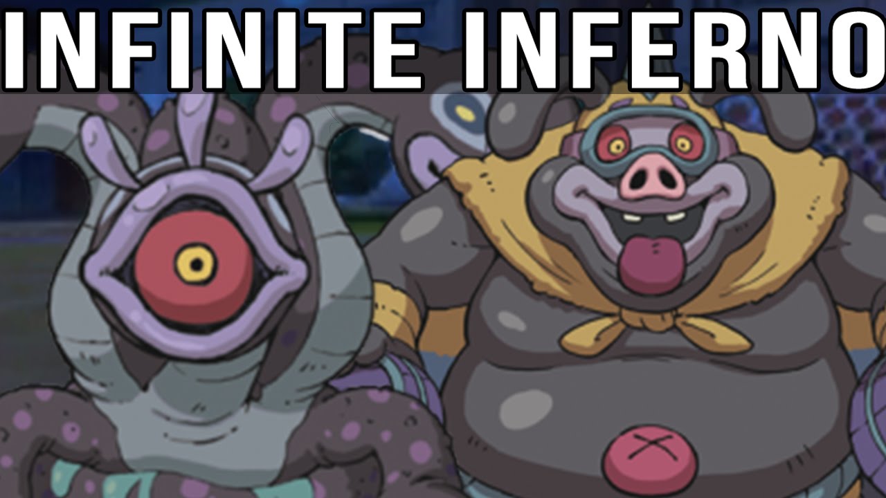 Yo-Kai Watch Wibble Wobble - Infinite Inferno Eyedra and Hoggles