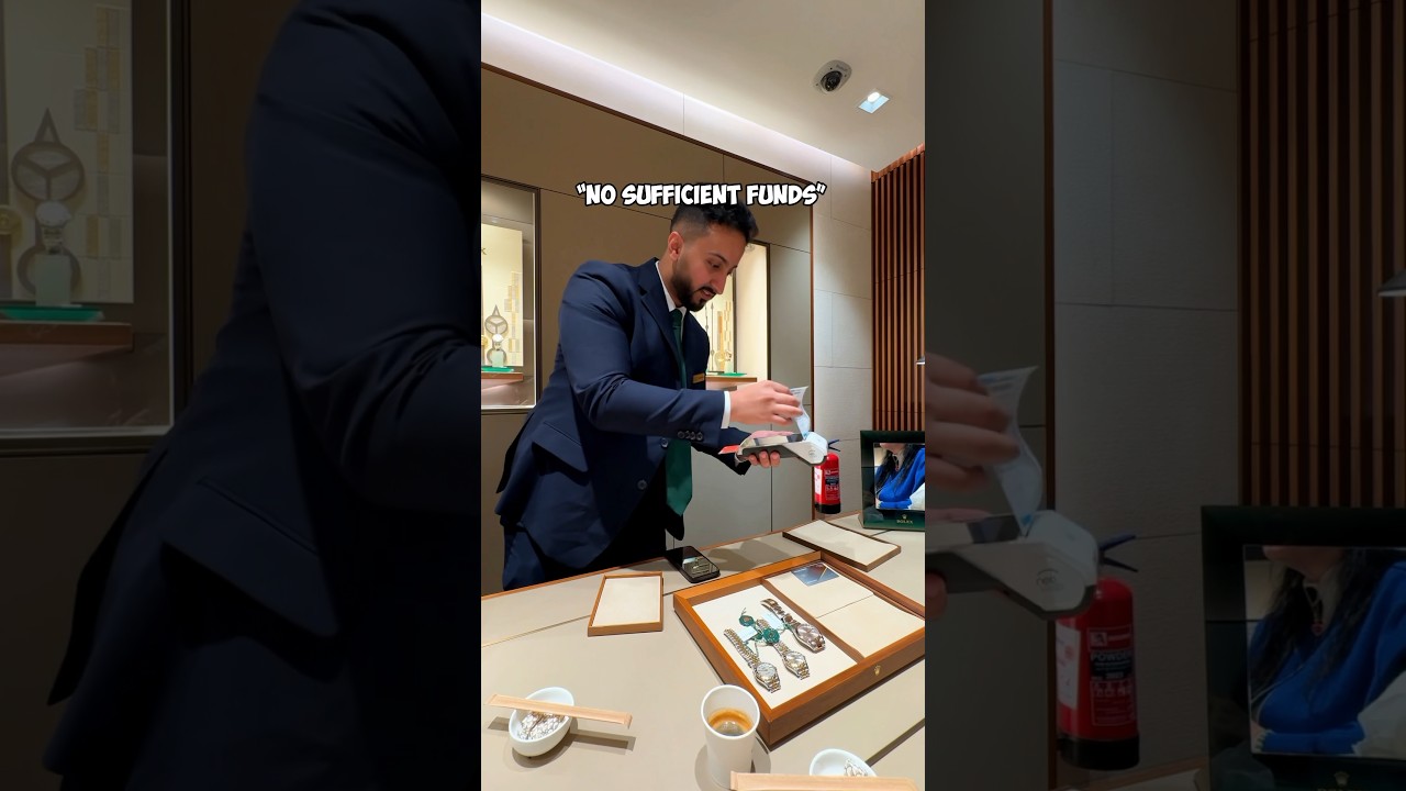 Я попытался купить свои первые часы ROLEX 😳😂