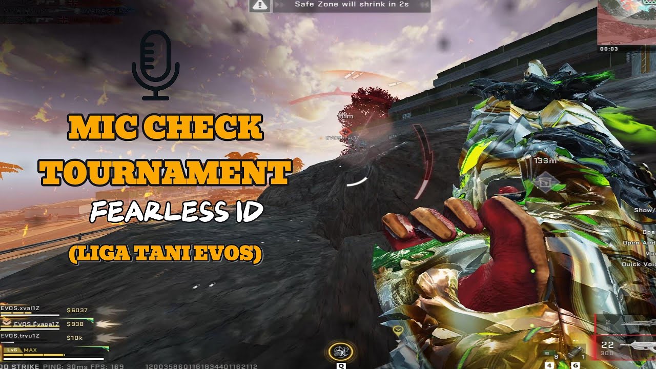 BLOOD STRIKE - MIC CHECK TOURNAMENT FEARLESS ID - LIGA TANI EVOS??