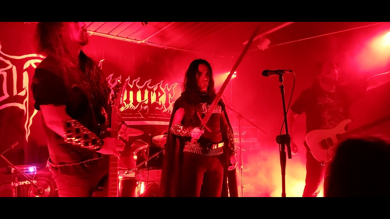 Hellavenger - Gleam of a Dark Summoning+.... - The Fire of Awakening  (Live in Valdivia ,Bunemann)