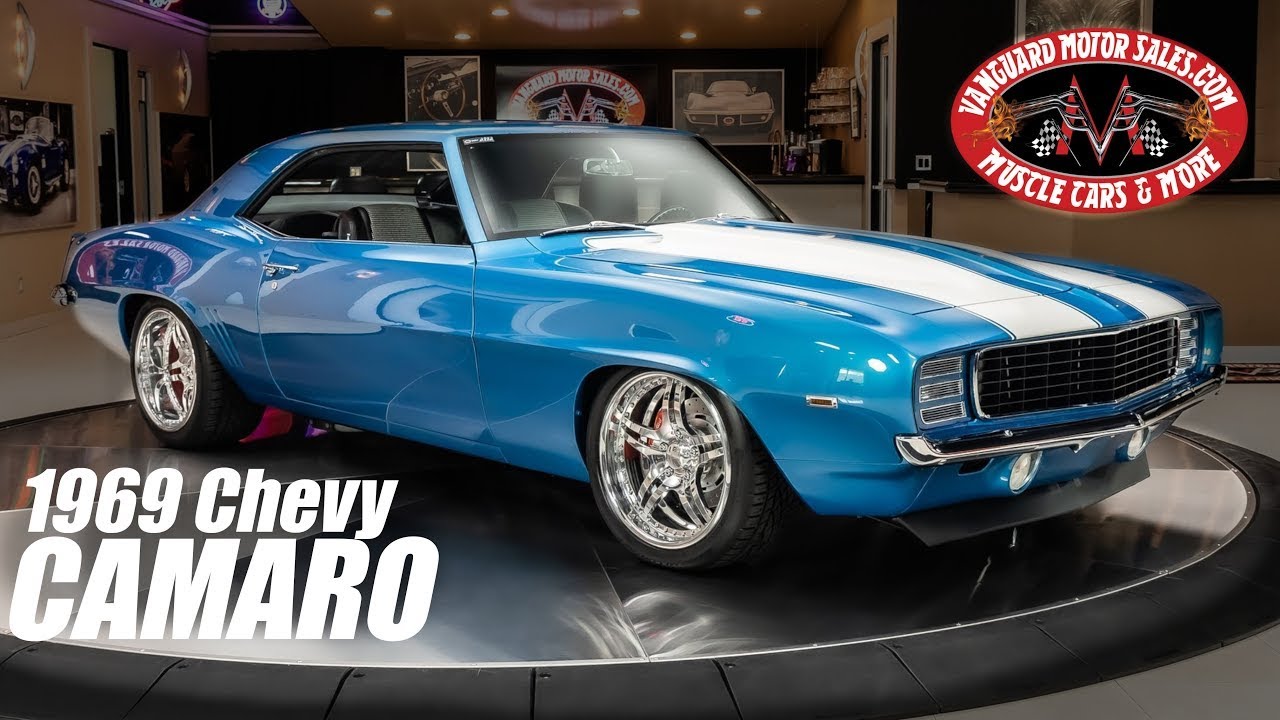 1969 Chevrolet Camaro Restomod For Sale Vanguard Motor Sales #2882