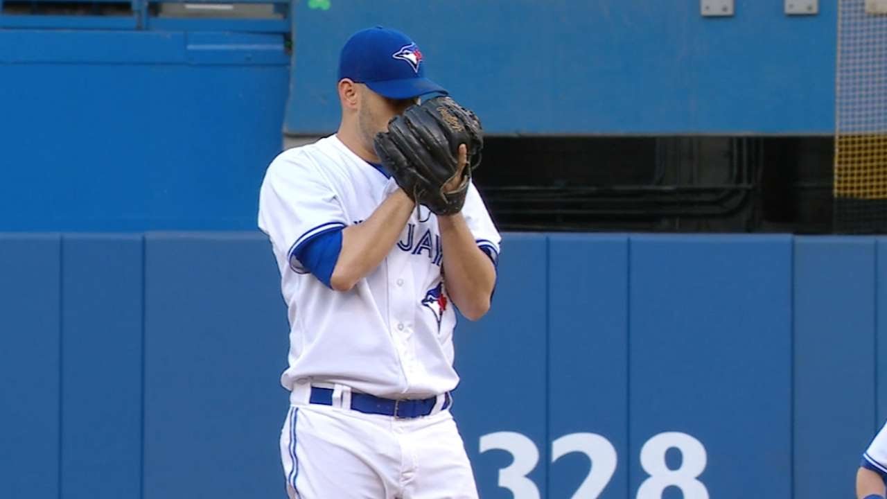 BAL@TOR: Estrada takes no-hitter into 8th, gets win