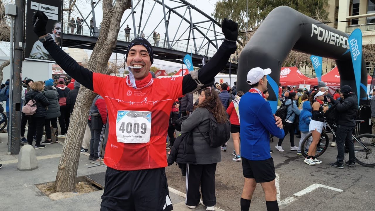 Así viví mi segunda media maratón | San Juan 2025 Crónica de mi media maratón en San Juan 🇦🇷