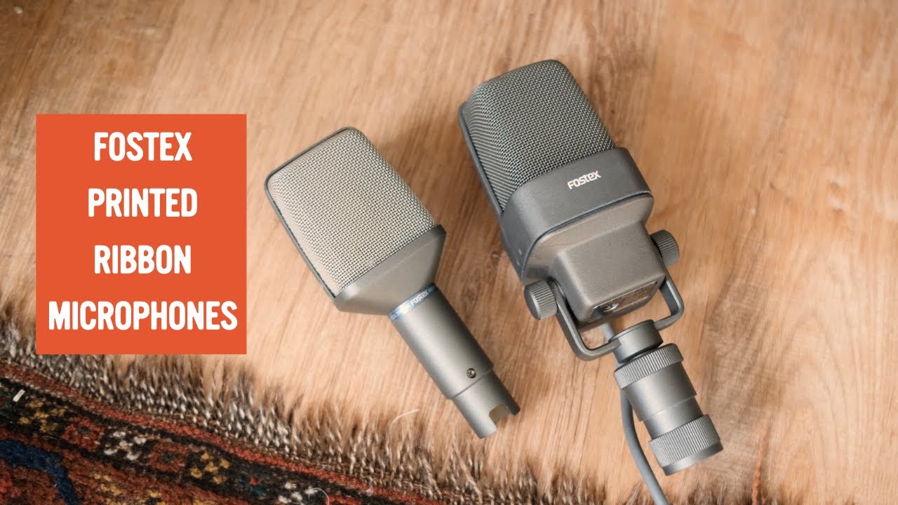 3 Mic Recording: Fostex Printed Ribbons