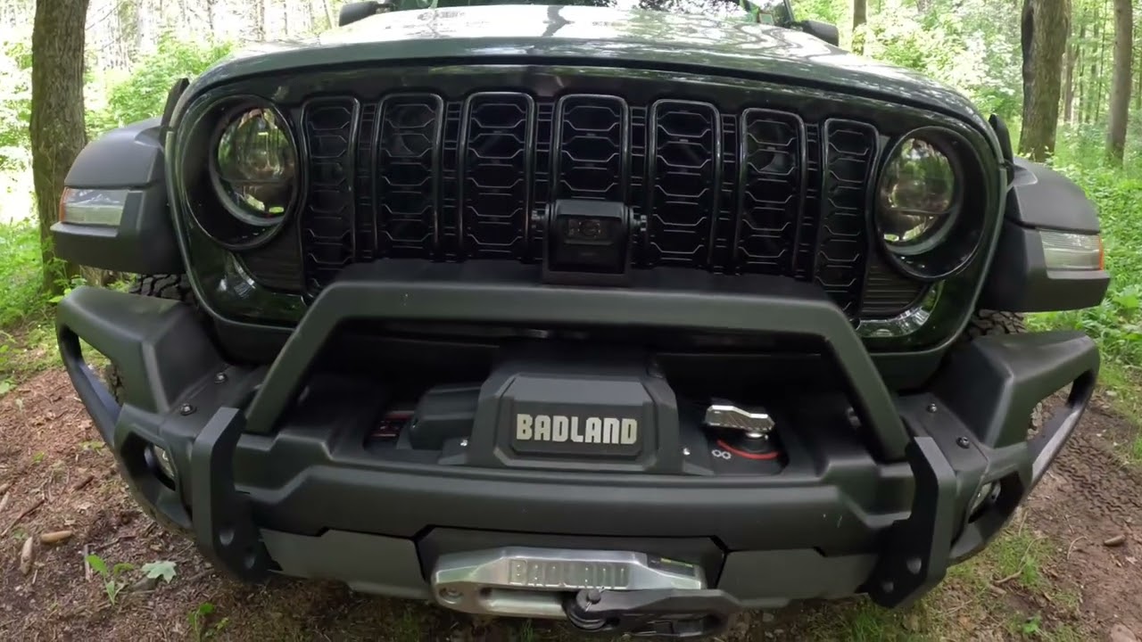 EWAY Wireless Camera Review: Used as a front camera for off-roading - on Rugged Ridge Venator Bumper