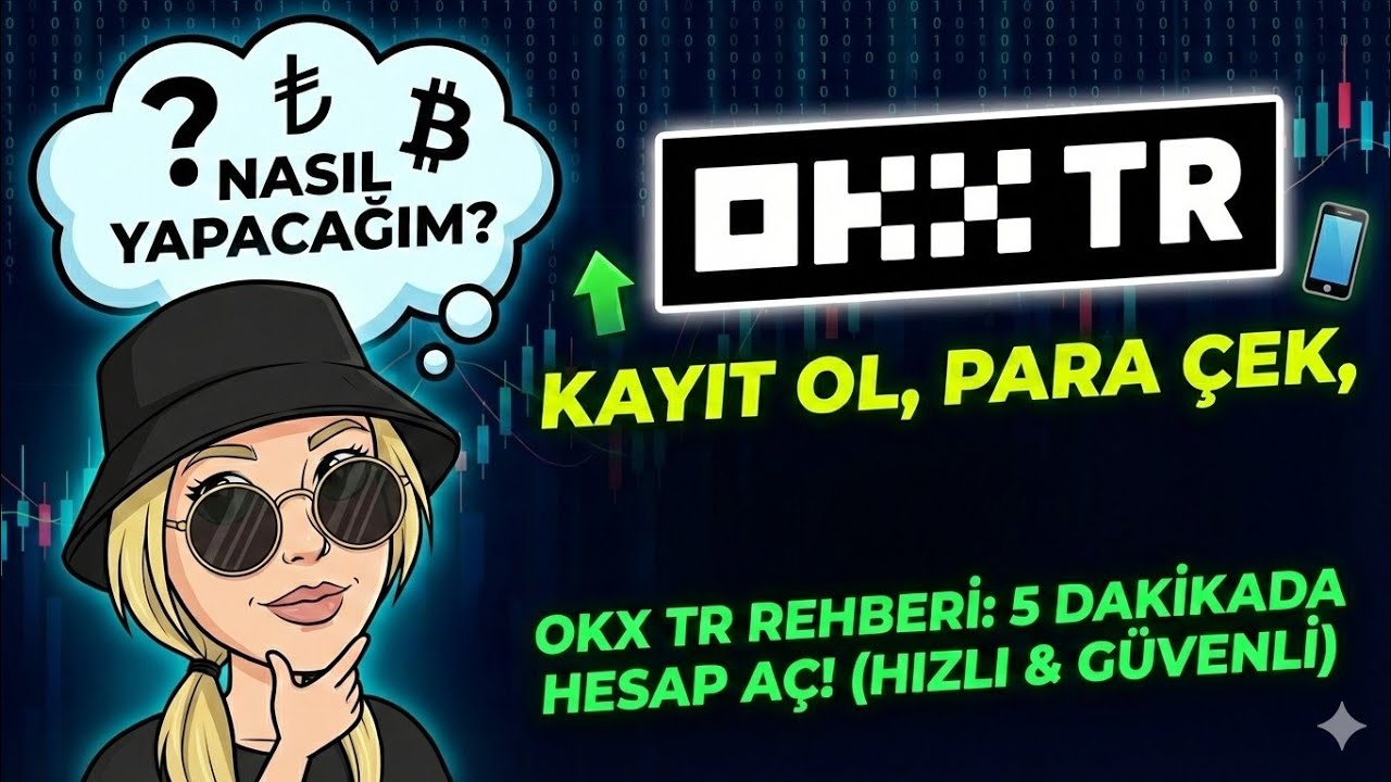 Okxtr Kayıt Ol | Para Yatır - &Ccedil;ek | Rehber @OKXTurkiye @TheOKXGlobal #okxtr #okx #borsa #alsat #bot 