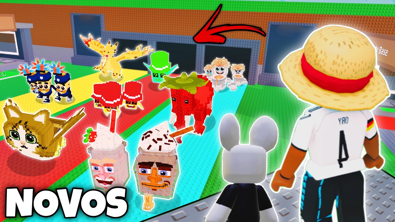 🔥NOVO FRAGRAMA CHOCRAMA, LOS PUGGIES, LOS SPAGHETTIS e TRÊS ESTEIRAS NO ROUBE O BRAINROT!